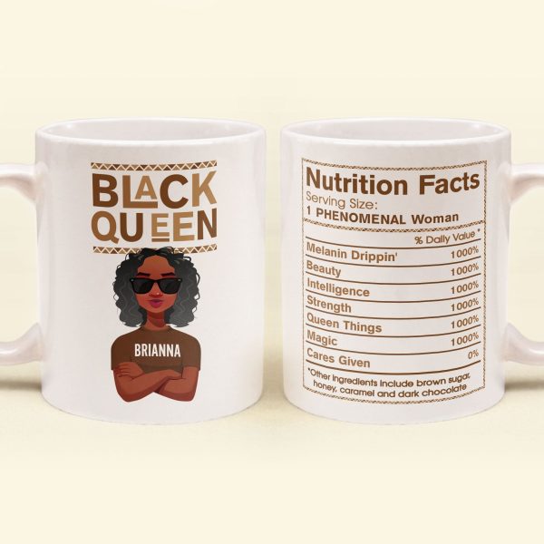 Black Queen Facts - Personalized Mug Black Queen Facts - Personalized Mug