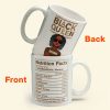 Black Queen Facts - Personalized Mug Black Queen Facts - Personalized Mug