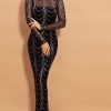 Black With Gold/Sliver Sequins Maxi Dresses Black With Gold/Sliver Sequins Maxi Dresses