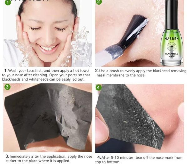 Blackhead Remover Nose Mask Shrink Pores, Oil Control & Acne Removal, Smooth Skin Blackhead Remover Nose Mask Shrink Pores, Oil Control & Acne Removal, Smooth Skin