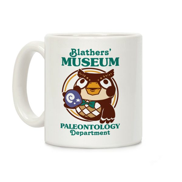 Blathers' Museum Paleontology Department Coffee Mug Blathers' Museum Paleontology Department Coffee Mug