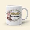 Blessed Grandma, Grandparents And Children Personalized Coffee Mug Gift For Grandparents Blessed Grandma, Grandparents And Children Personalized Coffee Mug Gift For Grandparents