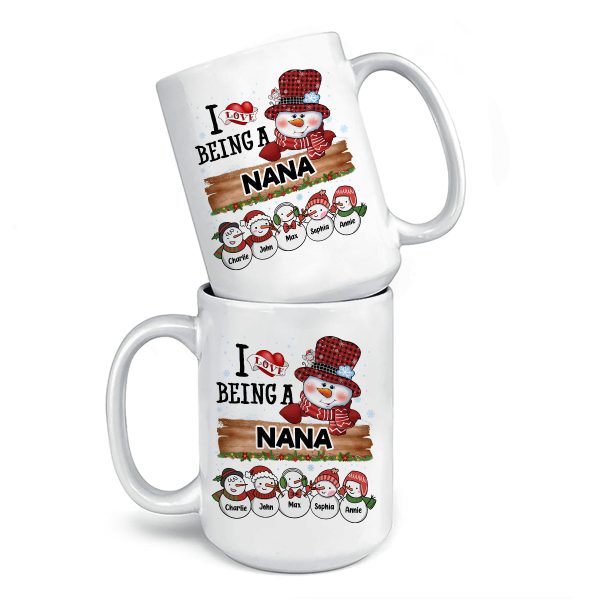 Blessed To Be Called Grandma - Family Personalized Custom Mug - Christmas Gift For Grandma Blessed To Be Called Grandma - Family Personalized Custom Mug - Christmas Gift For Grandma