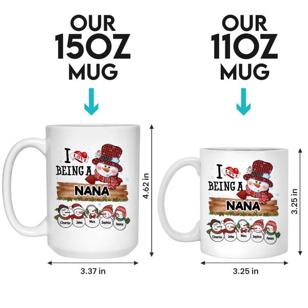 Blessed To Be Called Grandma - Family Personalized Custom Mug - Christmas Gift For Grandma Blessed To Be Called Grandma - Family Personalized Custom Mug - Christmas Gift For Grandma