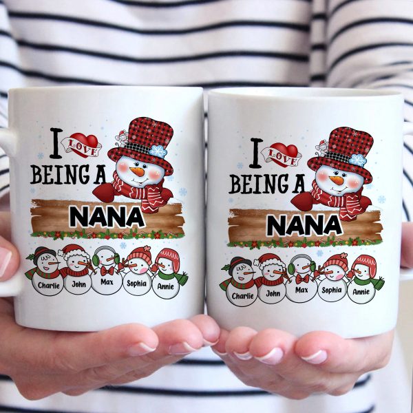 Blessed To Be Called Grandma - Family Personalized Custom Mug - Christmas Gift For Grandma Blessed To Be Called Grandma - Family Personalized Custom Mug - Christmas Gift For Grandma