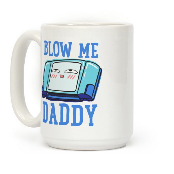 Blow Me Daddy Game Cartridge Parody Coffee Mug Blow Me Daddy Game Cartridge Parody Coffee Mug