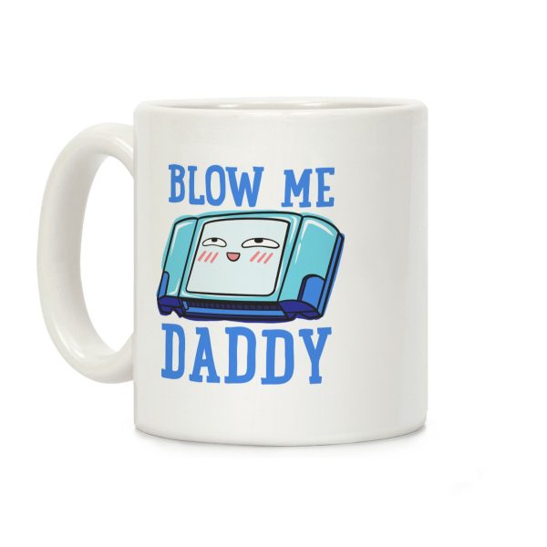 Blow Me Daddy Game Cartridge Parody Coffee Mug Blow Me Daddy Game Cartridge Parody Coffee Mug