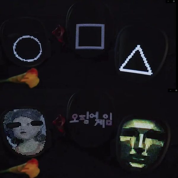 Bluetooth Light Up LED Mask Bluetooth Light Up LED Mask