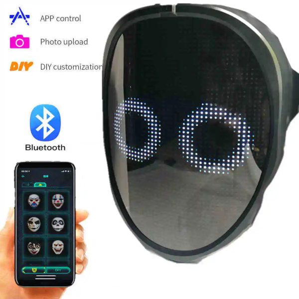 Bluetooth Light Up LED Mask Bluetooth Light Up LED Mask