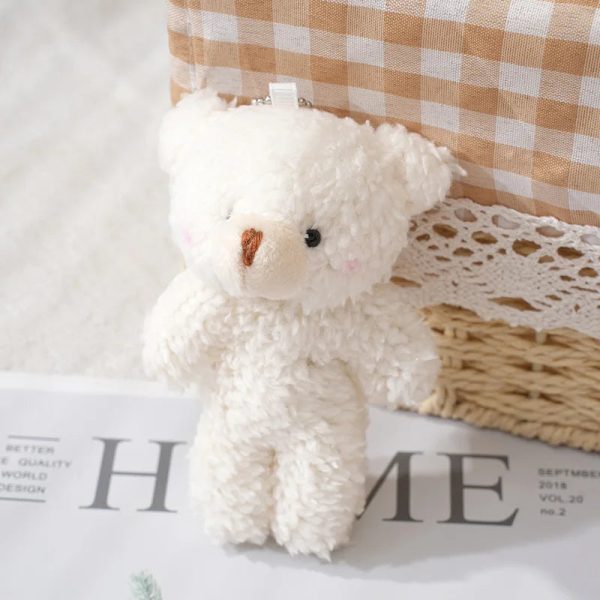 Blush Bear Plush Keychain