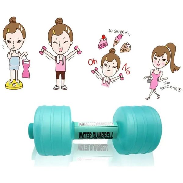 Body Building Water Dumbbells - Slimming Fitness Equipment For Gym & Yoga Body Building Water Dumbbells - Slimming Fitness Equipment For Gym & Yoga