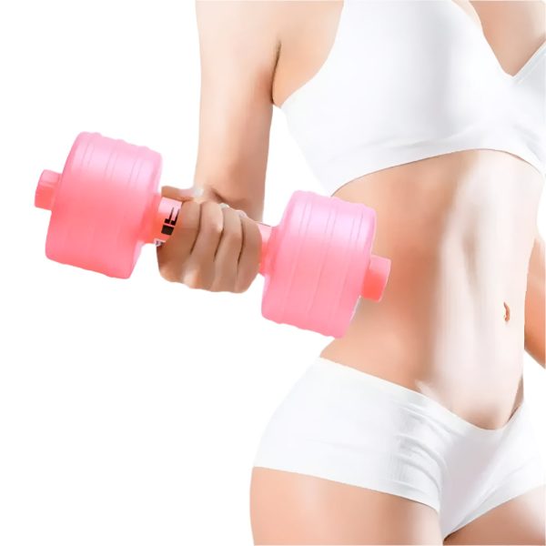 Body Building Water Dumbbells - Slimming Fitness Equipment For Gym & Yoga Body Building Water Dumbbells - Slimming Fitness Equipment For Gym & Yoga