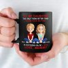 Bonded By Heart, United By Love - Family Personalized Custom Black Mug - Mother's Day, Gift For Mom, Daughter