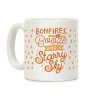Bonfires Booze And A Starry Sky Coffee Mug Bonfires Booze And A Starry Sky Coffee Mug