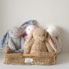 Bonnie Rabbit Plush Toy Soft Bunny with Floral Ears for Kids and Home Decor Bonnie Rabbit Plush Toy Soft Bunny with Floral Ears for Kids and Home Decor