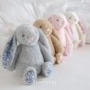 Bonnie Rabbit Plush Toy Soft Bunny with Floral Ears for Kids and Home Decor Bonnie Rabbit Plush Toy Soft Bunny with Floral Ears for Kids and Home Decor