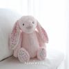 Bonnie Rabbit Plush Toy Soft Bunny with Floral Ears for Kids and Home Decor Bonnie Rabbit Plush Toy Soft Bunny with Floral Ears for Kids and Home Decor