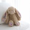 Bonnie Rabbit Plush Toy Soft Bunny with Floral Ears for Kids and Home Decor Bonnie Rabbit Plush Toy Soft Bunny with Floral Ears for Kids and Home Decor