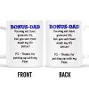 Bonus Dad Thanks For Making Life Better - Personalized Custom Coffee Mug - DAD028_MG Bonus Dad Thanks For Making Life Better - Personalized Custom Coffee Mug - DAD028_MG
