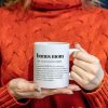 Bonus Mom Definition Coffee Mug Funny Stepmom Gift from Stepdaughter Stepson Birthday Mother's Day Christmas Gift