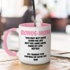 Bonus Mom Funny Coffee Mug, Gift for Stepmom from Stepdaughter Stepson Birthday Mother's Day Christmas Gift Bonus Mom Funny Coffee Mug, Gift for Stepmom from Stepdaughter Stepson Birthday Mother's Day Christmas Gift