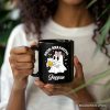 Boo-Rracha Halloween Ghost Personalized Mug, Funny Mexican Drunk Gift with Custom Name and Spooky Vibes