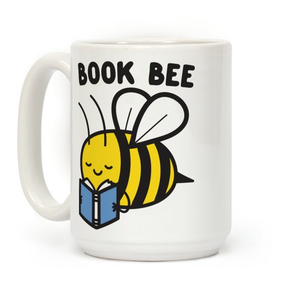 Book Bee Coffee Mug Book Bee Coffee Mug