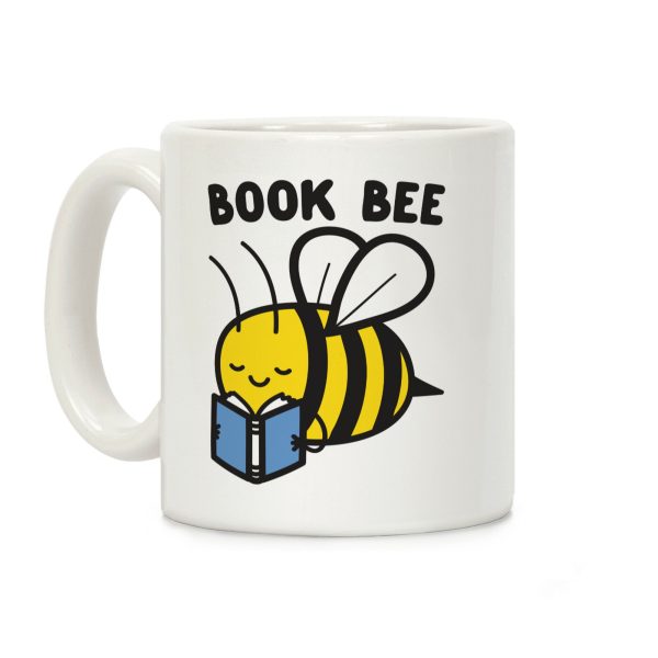 Book Bee Coffee Mug Book Bee Coffee Mug