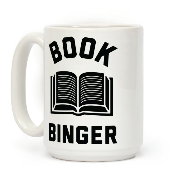 Book Binger Coffee Mug Book Binger Coffee Mug