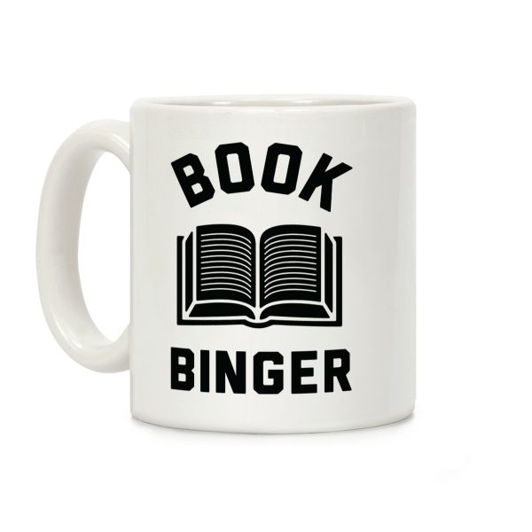 Book Binger Coffee Mug Book Binger Coffee Mug