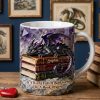 Book Dragon Coffee Mug - Personalized Gifts For Book Lovers 02naqn140126 Book Dragon Coffee Mug - Personalized Gifts For Book Lovers 02naqn140126