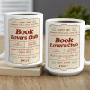 Book Lovers Club - Personalized Ceramic Mug - Gift For Book Lovers HH01 Book Lovers Club - Personalized Ceramic Mug - Gift For Book Lovers HH01