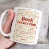 Book Lovers Club - Personalized Ceramic Mug - Gift For Book Lovers HH01 Book Lovers Club - Personalized Ceramic Mug - Gift For Book Lovers HH01