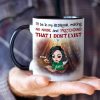 Book Reading Girl Making No Noise And Pretending That I Don't Exist White Mug Book Reading Girl Making No Noise And Pretending That I Don't Exist White Mug
