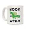 Book Wyrm Dragon Coffee Mug Book Wyrm Dragon Coffee Mug