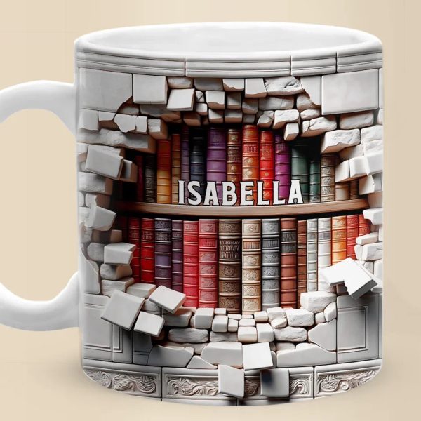 Books Are A Gateway To The World And Beyond - Personalized Custom Mug - Christmas Gift For Book Lovers Books Are A Gateway To The World And Beyond - Personalized Custom Mug - Christmas Gift For Book Lovers