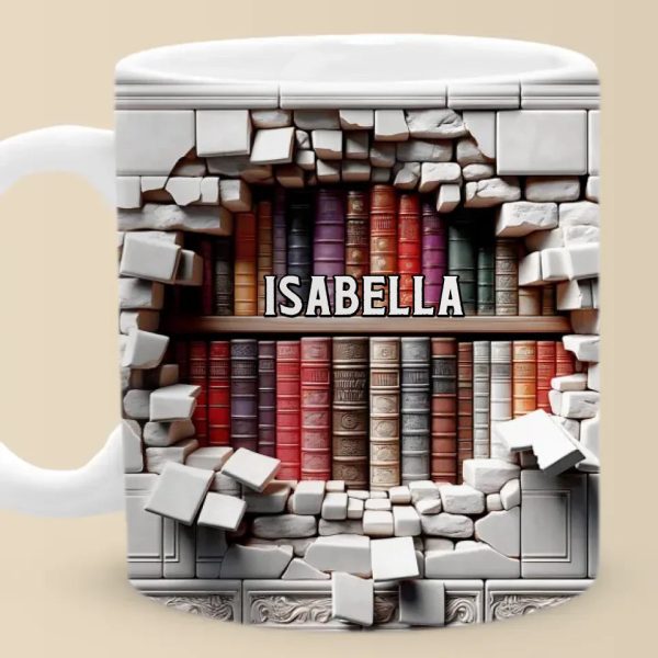 Books Are A Gateway To The World And Beyond - Personalized Custom Mug - Christmas Gift For Book Lovers Books Are A Gateway To The World And Beyond - Personalized Custom Mug - Christmas Gift For Book Lovers
