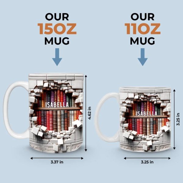 Books Are A Gateway To The World And Beyond - Personalized Custom Mug - Christmas Gift For Book Lovers Books Are A Gateway To The World And Beyond - Personalized Custom Mug - Christmas Gift For Book Lovers