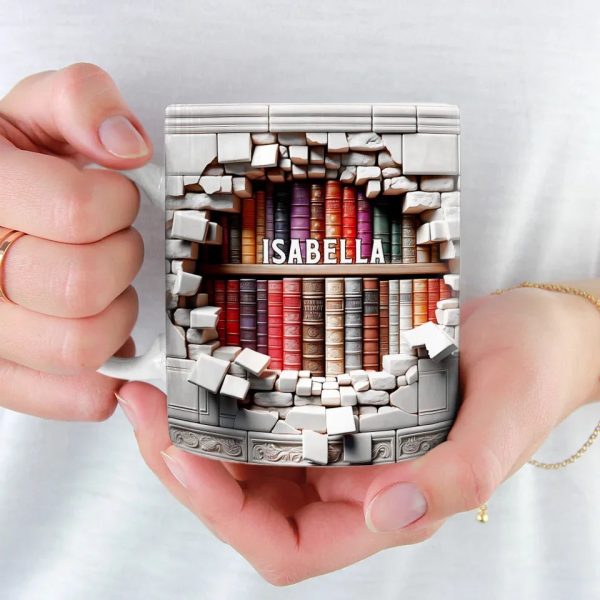 Books Are A Gateway To The World And Beyond - Personalized Custom Mug - Christmas Gift For Book Lovers Books Are A Gateway To The World And Beyond - Personalized Custom Mug - Christmas Gift For Book Lovers