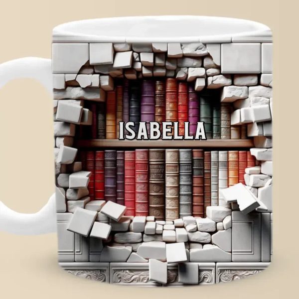 Books Are A Gateway To The World And Beyond - Personalized Custom Mug - Christmas Gift For Book Lovers Books Are A Gateway To The World And Beyond - Personalized Custom Mug - Christmas Gift For Book Lovers