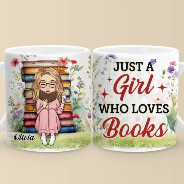 Books Are My Best Friends - Personalized Custom Mug - Christmas Gift For Book Lovers Books Are My Best Friends - Personalized Custom Mug - Christmas Gift For Book Lovers