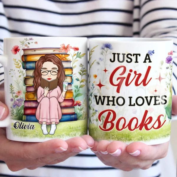 Books Are My Best Friends - Personalized Custom Mug - Christmas Gift For Book Lovers Books Are My Best Friends - Personalized Custom Mug - Christmas Gift For Book Lovers