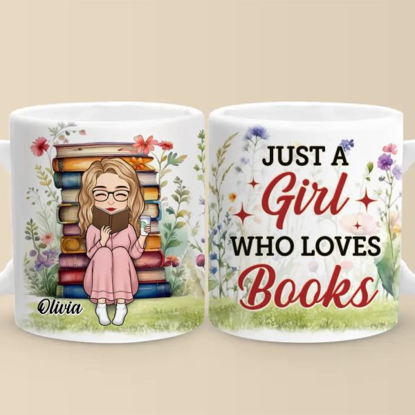 Books Are My Best Friends - Personalized Custom Mug - Christmas Gift For Book Lovers Books Are My Best Friends - Personalized Custom Mug - Christmas Gift For Book Lovers