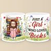 Books Are My Best Friends - Personalized Custom Mug - Christmas Gift For Book Lovers Books Are My Best Friends - Personalized Custom Mug - Christmas Gift For Book Lovers
