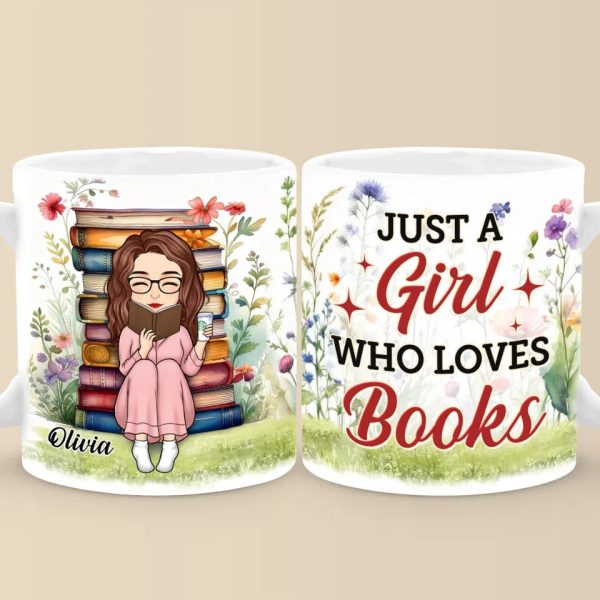 Books Are My Best Friends - Personalized Custom Mug - Christmas Gift For Book Lovers Books Are My Best Friends - Personalized Custom Mug - Christmas Gift For Book Lovers