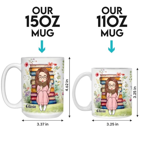Books Are My Best Friends - Personalized Custom Mug - Christmas Gift For Book Lovers Books Are My Best Friends - Personalized Custom Mug - Christmas Gift For Book Lovers