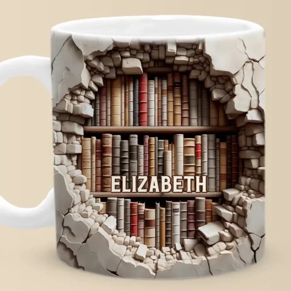 Books Are The Keys To The Magic Of The Universe - Personalized Custom Mug - Christmas Gift For Book Lovers