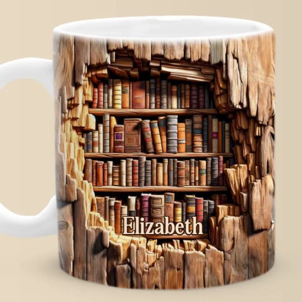 Books Are The Mirrors Of The Soul - Personalized Custom 3D Inflated Effect Printed Mug - Christmas Gift For Book Lovers Books Are The Mirrors Of The Soul - Personalized Custom 3D Inflated Effect Printed Mug - Christmas Gift For Book Lovers