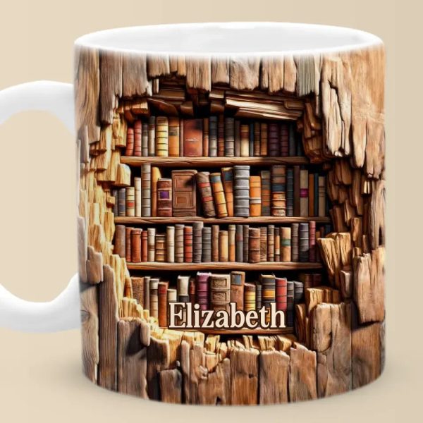 Books Are The Mirrors Of The Soul - Personalized Custom 3D Inflated Effect Printed Mug - Christmas Gift For Book Lovers Books Are The Mirrors Of The Soul - Personalized Custom 3D Inflated Effect Printed Mug - Christmas Gift For Book Lovers