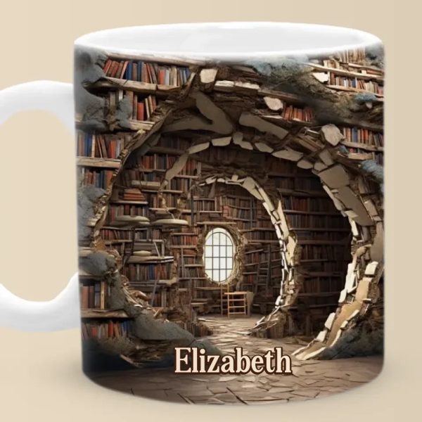 Books Are The Treasured Wealth Of The World - Personalized Custom Mug - Christmas Gift For Book Lovers Books Are The Treasured Wealth Of The World - Personalized Custom Mug - Christmas Gift For Book Lovers